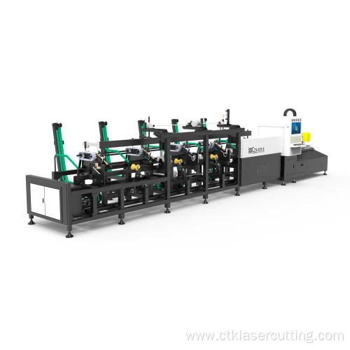 High speed metal pipe laser cutting machine